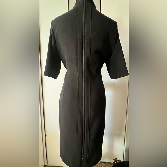 TOCCIN Mock Neck Sheath (pic in Navy but item is Black) - Picture 4 of 10